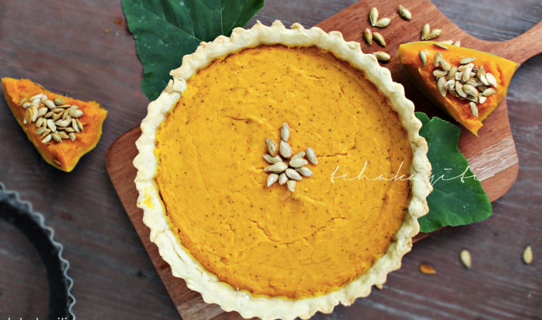A savory Haitian joumou pumpkin pie that is easy to prepare and flavorful. Plus it only calls for a few pantry ingredient and your favorite cheese. | tchakayiti.com