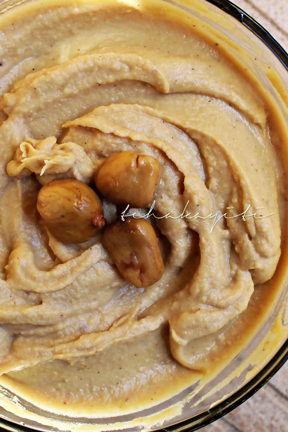 Hummus with a twist. This Caribbean hummus is made with breadnuts in lieu of garbanzo beans. A silky smooth recipe you'll want to try. | tchakayitii.com
