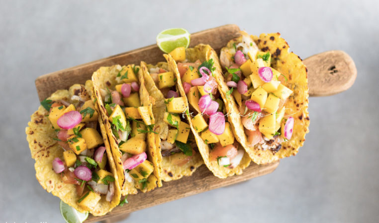 These plantain tortillas are light and airy. They're perfect for your tacos. | tchakayiti.com