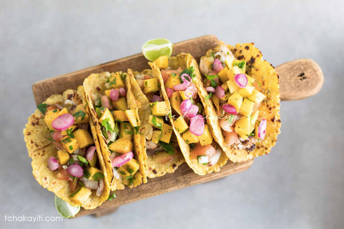 These plantain tortillas are light and airy. They're perfect for your tacos. | tchakayiti.com